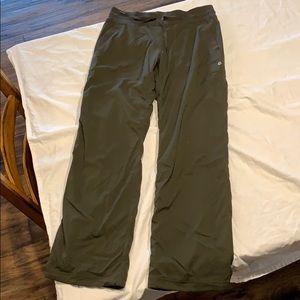 Lululemon dance studio pant Medium olive color